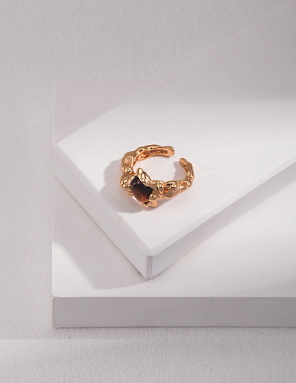 Golden Gaze Ring